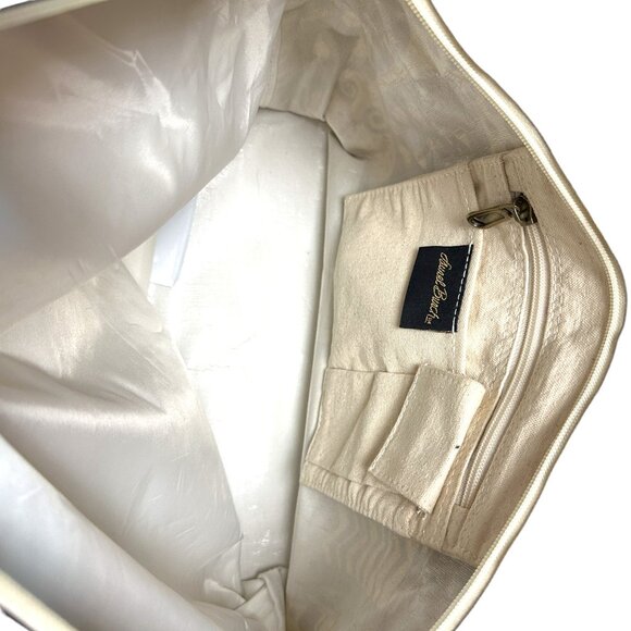 Laurel Burch Sun 'N Sand Extra Large Canvas Tote Top Zipped | Book Tote Bag Cats - Picture 9 of 15